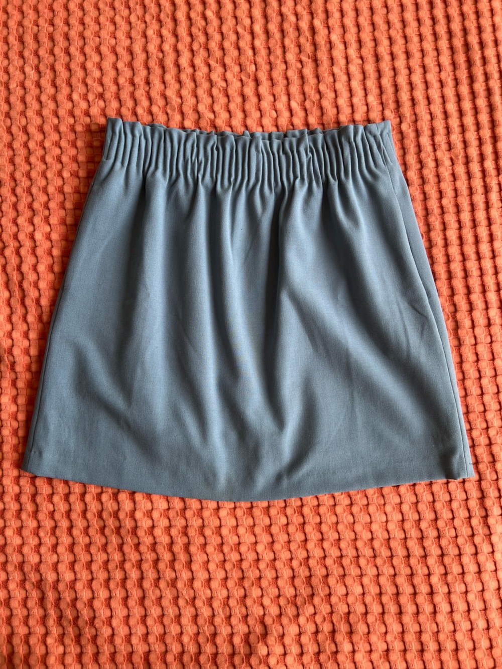 J. Crew Women's Elastic Waist A-Line Skirt - Slate Blue. NWOT. NEVER WORN
